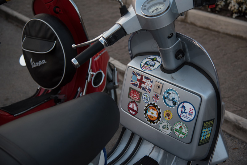 Vespa World Days 2015: Prve vespe stigle u Biograd, foto: Vinko Pešić