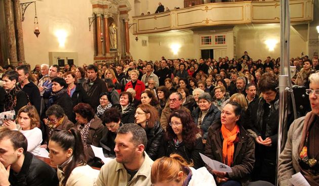 Klapski božićni koncert u crkvi sv. Frane ; foto Iva Perinčić