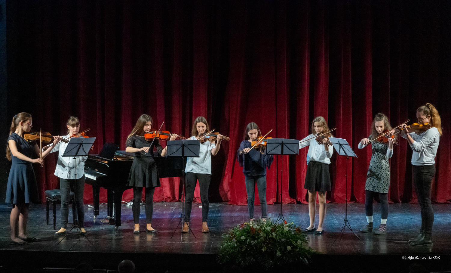 HNK Zadar: Godišnji koncert Glazbene škole Blagoje Bersa