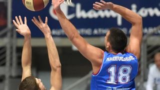 8. kolo ABA Lige, KK Zadar – KK Igokea Aleksandrovac 83-90. Photo: Dino Stanin/PIXSELL 8. kolo ABA Lige, KK Zadar – KK Igokea Aleksandrovac 83-90. Photo: Dino Stanin/PIXSELL