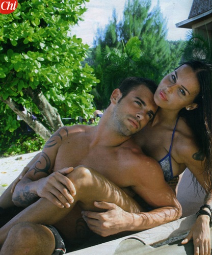 Nina Morić u zagrljaju Martina Evansa (Index.hr)