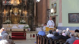 Bibinjci gradišćanskim Hrvatima darovali 1.82 metara visok kip sv. Roka Bibinjci gradišćanskim Hrvatima darovali 1.82 metara visok kip sv. Roka