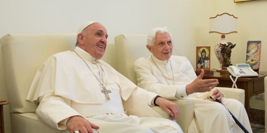 Franjo posjetio Benedikta uoči njegova ljetnog odmora, foto-l’osservatore romano