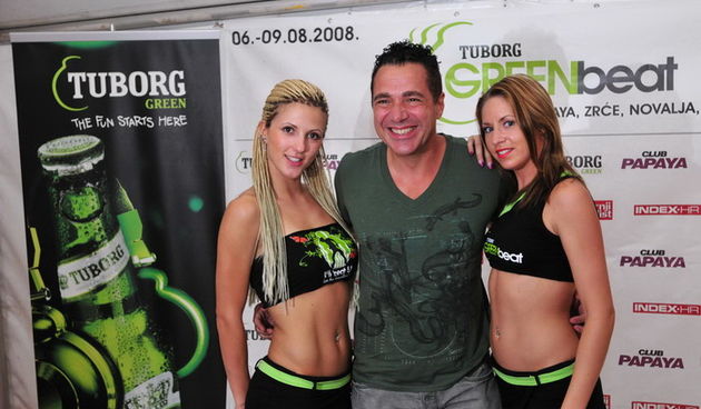 Tuborg Green Beat – Joe T. Vannelli i plesacice (Foto: Vedran Metelko)
