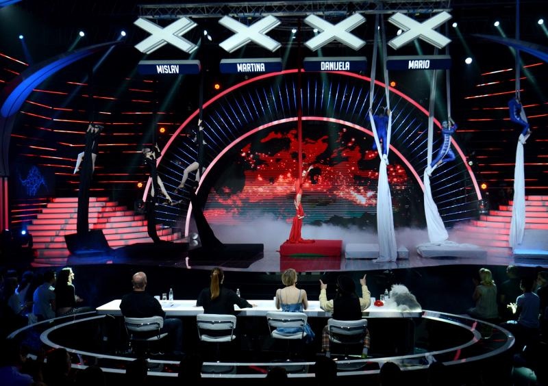 Četvrta polufinalna emisija Supertalent show-a Nove TV na Zagrebačkom velesajmu. Photo: Marko Lukunić/PIXSELL Četvrta polufinalna emisija Supertalent show-a Nove TV na Zagrebačkom velesajmu. Photo: Marko Lukunić/PIXSELL