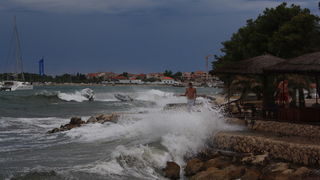 Tramontana u Zadru 26. kolovoza 2012.