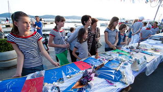 Biograd: 6. Dugi svehrvatski eno-eko-gastro-etno stol, Foto: Franjo Jurić Biograd: 6. Dugi svehrvatski eno-eko-gastro-etno stol, Foto: Franjo Jurić