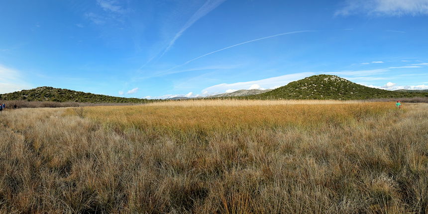 PP Vransko jezero: Akcija obnavljanja starog puta prema lokvi Benči