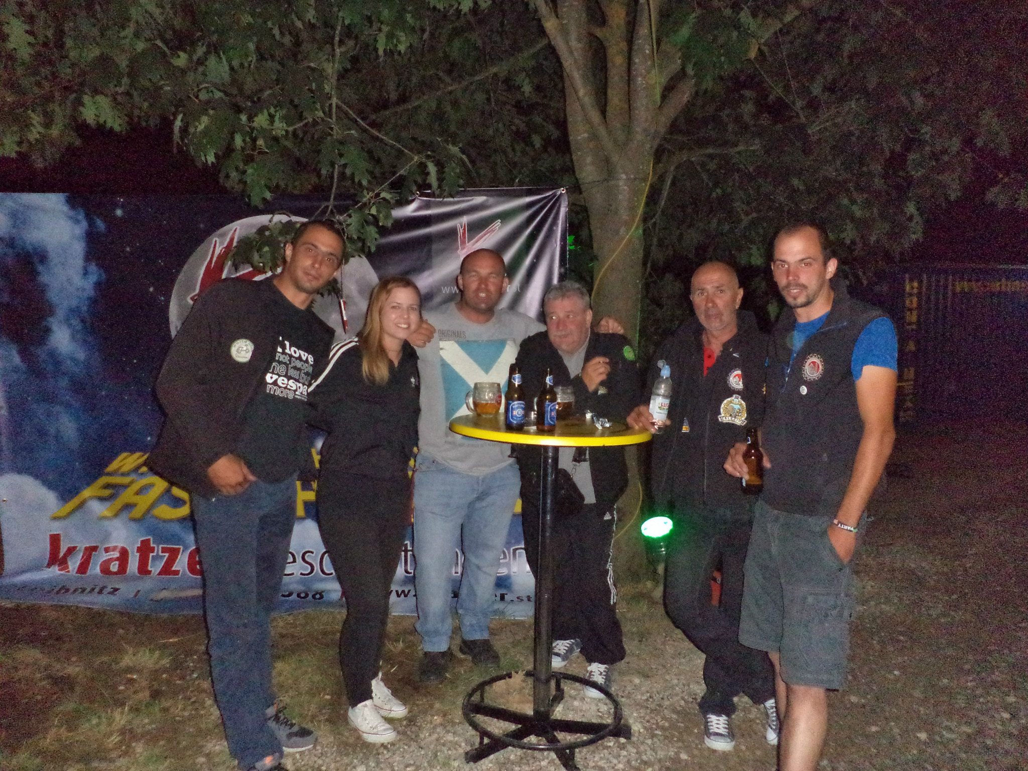 Vespa klub Zadar u Austriji, foto-klub Scooterie Liebnitz