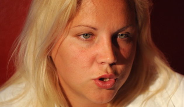 Zadar, 080510. Hanu Medin, poznatu zadarsku uzgajivacicu puzeva i glista danas je nepoznati pocinitelj s kacigom na glavi udario zeljeznom sipkom po ledjima. Foto: Andrija Lucic / CROPIX