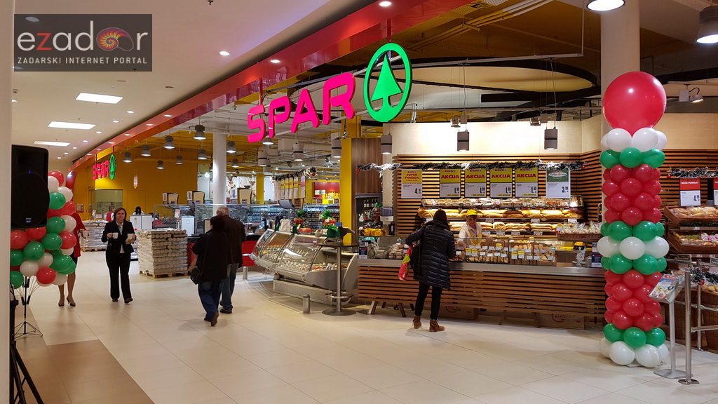 Otvorena obnovljena trgovina SPAR u centru Supernova Zadar
