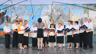 5. Večer pisme, folklora i starih običaja “Dođi diko u Kotare ravne”-Zemunik 2013