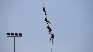 Preleti Rafalea i Krila oluje na obilježavanju 29. obljetnice VRO Oluja @ Knin Preleti Rafalea i Krila oluje na obilježavanju 29. obljetnice VRO Oluja @ Knin