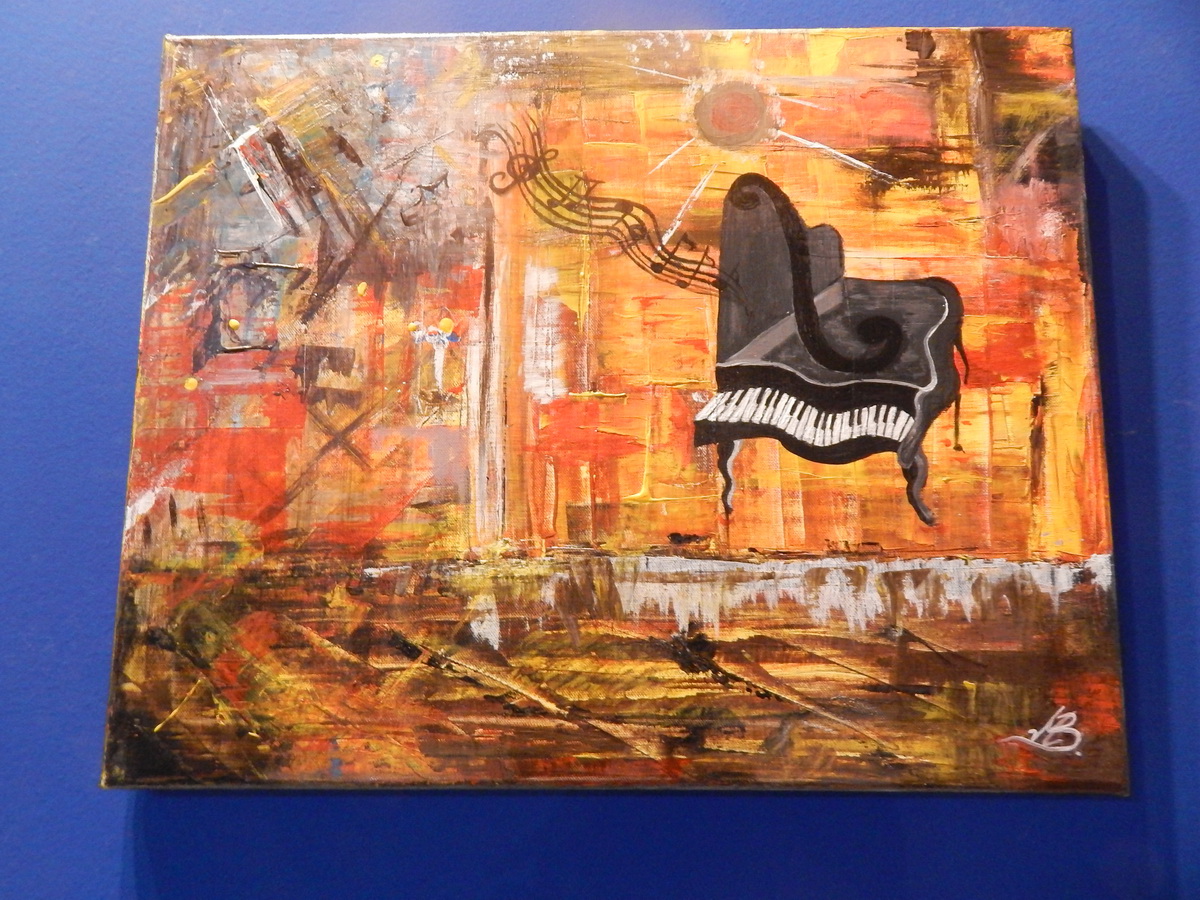 Slikarica Matea Bugarija u Bibinjama predstavila izložbu “Enigma” Slikarica Matea Bugarija u Bibinjama predstavila izložbu “Enigma”