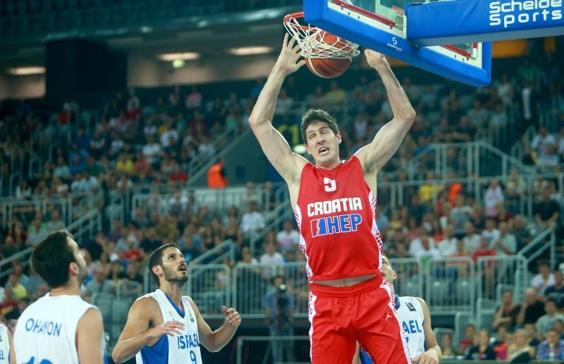 Arena Zagreb, Zagreb – Pripremni turnir za EuroBasket 2015., Hrvatska – Izrael. Photo: Igor Kralj i Marko Lukunic/PIXSELL Arena Zagreb, Zagreb – Pripremni turnir za EuroBasket 2015., Hrvatska – Izrael. Photo: Igor Kralj i Marko Lukunic/PIXSELL