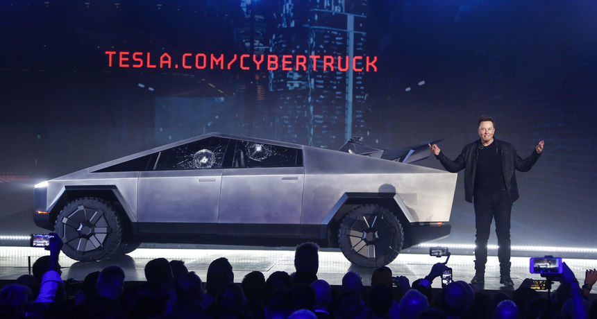 Cybertruck, Tesla pickup Cybertruck, Tesla pickup