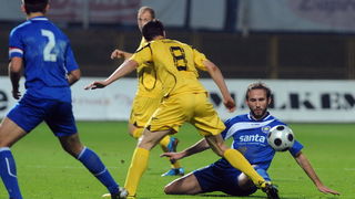 Zapresic, 151010.
Stadion NK Inter, 1. HNL, 11. kolo, seniori, susret NK Inter i NK Zadar.
Na slici: Antun Palic 8, Ante Puljic 18.
Foto: Damir Krajac / CROPIX Zapresic, 151010.
Stadion NK Inter, 1. HNL, 11. kolo, seniori, susret NK Inter i NK Zadar.
Na slici: Antun Palic 8, Ante Puljic 18.
Foto: Damir Krajac / CROPIX