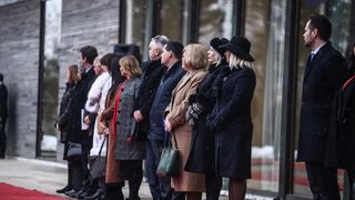 Doček Vučića na Pantovčaku Doček Vučića na Pantovčaku