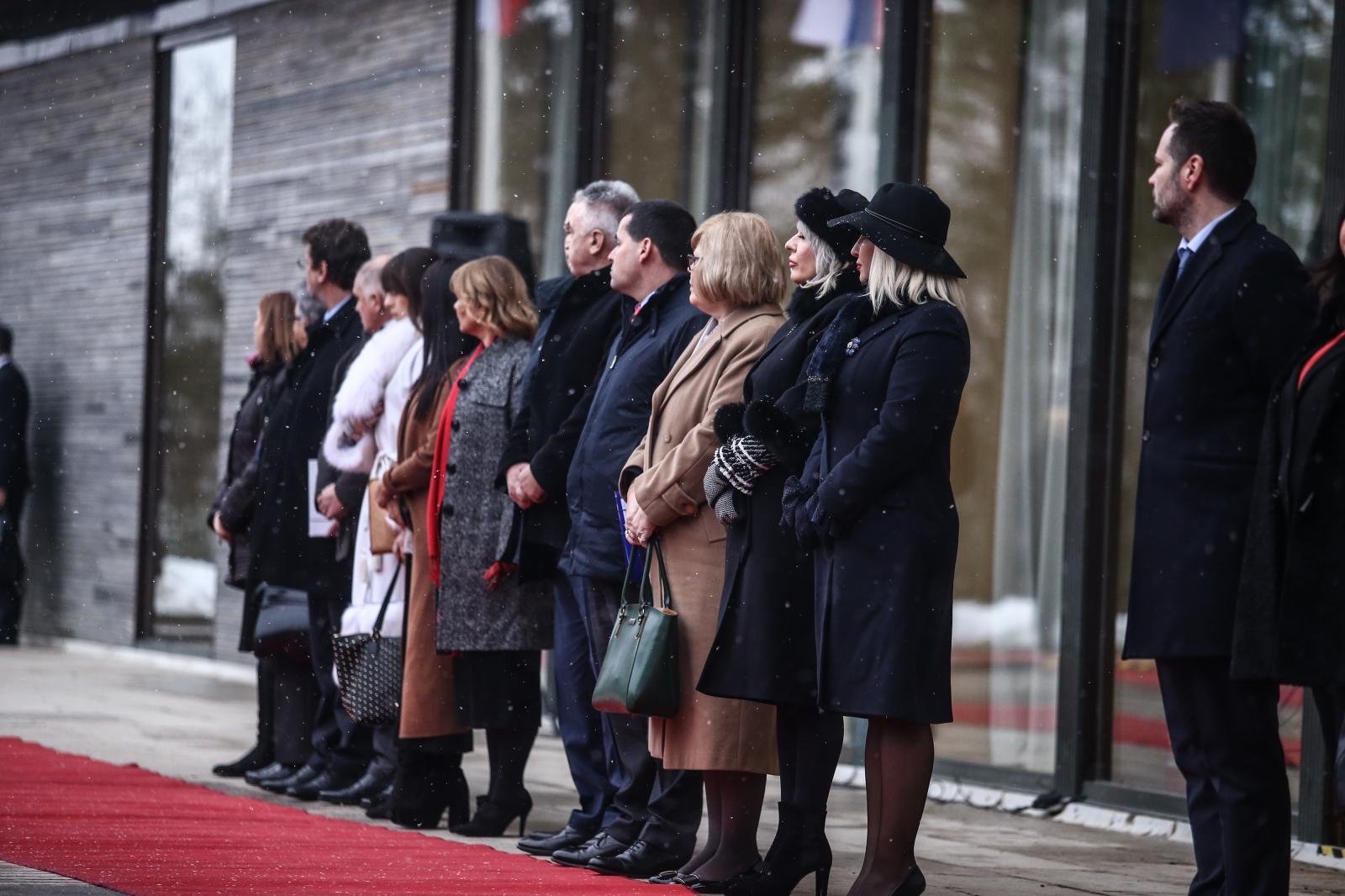 Doček Vučića na Pantovčaku Doček Vučića na Pantovčaku