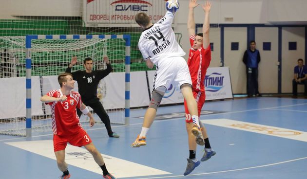 Rukomet, kadeti: Rusija – Hrvatska, foto: Men’s Youth WCH 2015