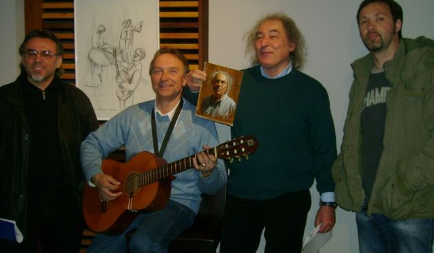 Izložba slika Borisa Žuže u Arsenalu ” Hommage a Montmartre” (Foto: Mirta Krupić)