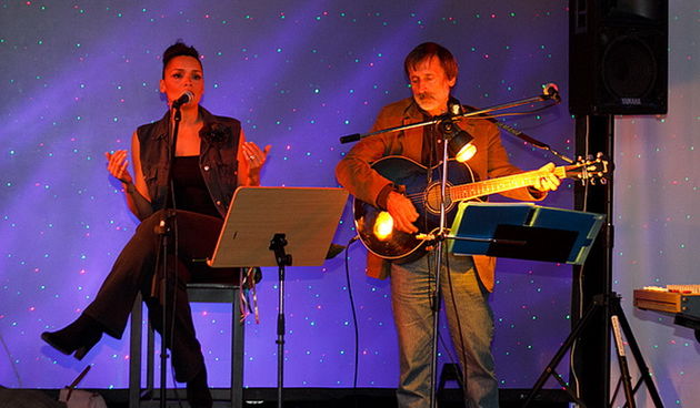 Business lounge: koncert Martine Thomas i Emila Šprljana, foto: Leo Banić