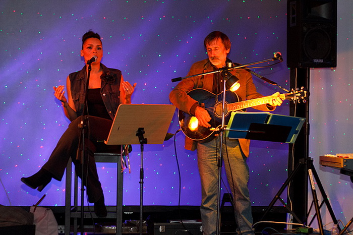 Business lounge: koncert Martine Thomas i Emila Šprljana, foto: Leo Banić Business lounge: koncert Martine Thomas i Emila Šprljana, foto: Leo Banić