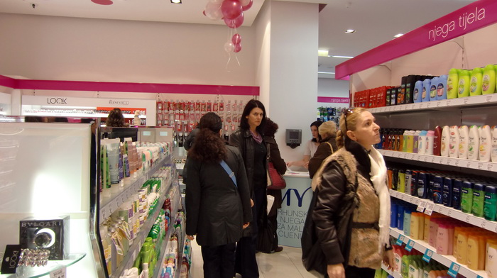 Otvorenje parfumerije BIPA na Kalelargi, Foto: Mia Knezevic Otvorenje parfumerije BIPA na Kalelargi, Foto: Mia Knezevic