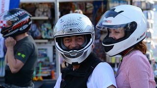 Defile bajkera ulicama Zadra u povodu 10. rođendana Moto kluba Beštije. Foto: Jadra NeveraZD Defile bajkera ulicama Zadra u povodu 10. rođendana Moto kluba Beštije. Foto: Jadra NeveraZD