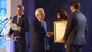 25.10.2013., Zadar – U Falkensteiner hotelu u Punta Skali dodjeljene su nagrade “Covjek – kljuc uspjeha u turizmu”. Svecanosti su prisustvovali premijer Zoran Milanovic te ministri Darko Lorencin i Gordan Maras te brojni drugi uvazeni gosti. Photo: Fili