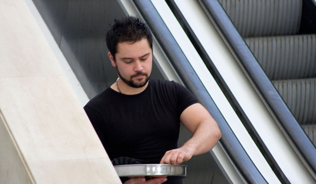 Đir po gradu 3. svibnja 2010. Konobar (Foto:Saša Čuka)