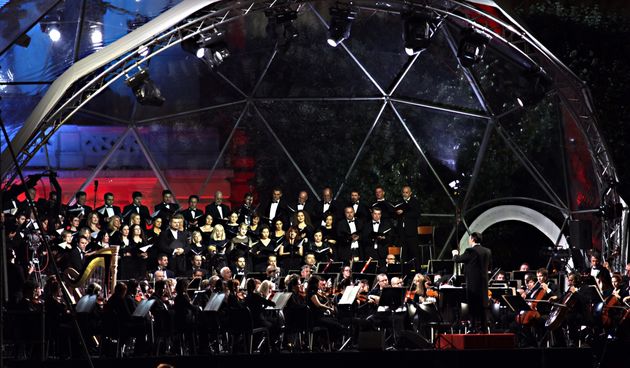 Simfonijski orkestar i zbor HRT-a na proslavi 70. godina zadarskog HNK-a