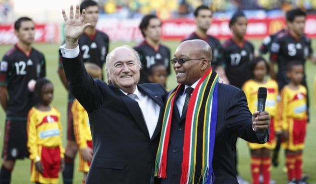Sepp Blatter i Jacob Zuma, Foto: Reuters