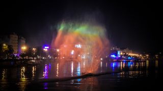 Zadrani oduševljeni hologramskim božićnim drvcem