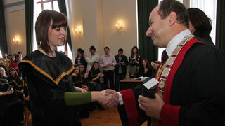 Promocija diplomiranih studenata, 7. ožujka 2009. (foto: Marin Gospić)