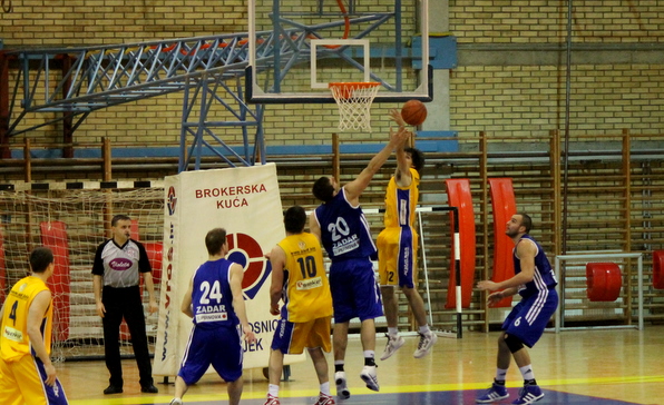 KK VrOS Darda – KK Zadar 86-88, Foto: Hrvoje Knežević