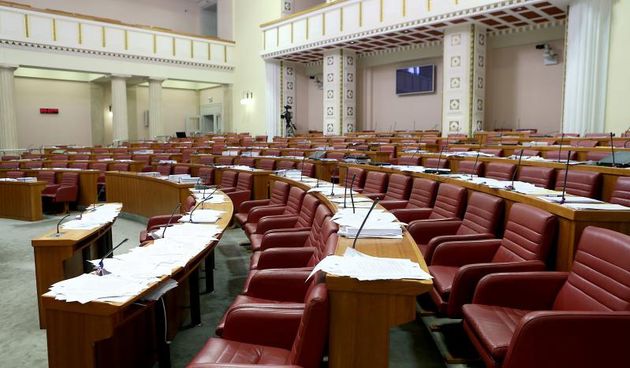 15.07.2013., Zagreb – Nakon danasnjeg glasovanja, kojim se zavrsava ljetna sjednica, sabornica ostaje prazna, a zastupnici imaju ljetnu stanu do 20. rujna. Photo: Patrik Macek/PIXSELL Autor  Patrik Macek/PIXSELL KLJUČNE RIJEČI  replika, Sabor RH, prazna