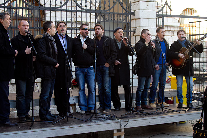 Bakalarijada na Kalelargi 22. prosinca 2012, Foto: Leo Banić Bakalarijada na Kalelargi 22. prosinca 2012, Foto: Leo Banić