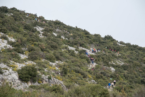 Drugi Planinarski pohod “Hajdemo do Vrane” 2. travnja 2016. Foto: Vinko Pešić