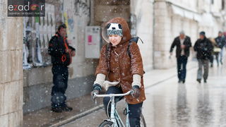 Snježni đir po gradu, četvrtak 1. ožujka 2018.