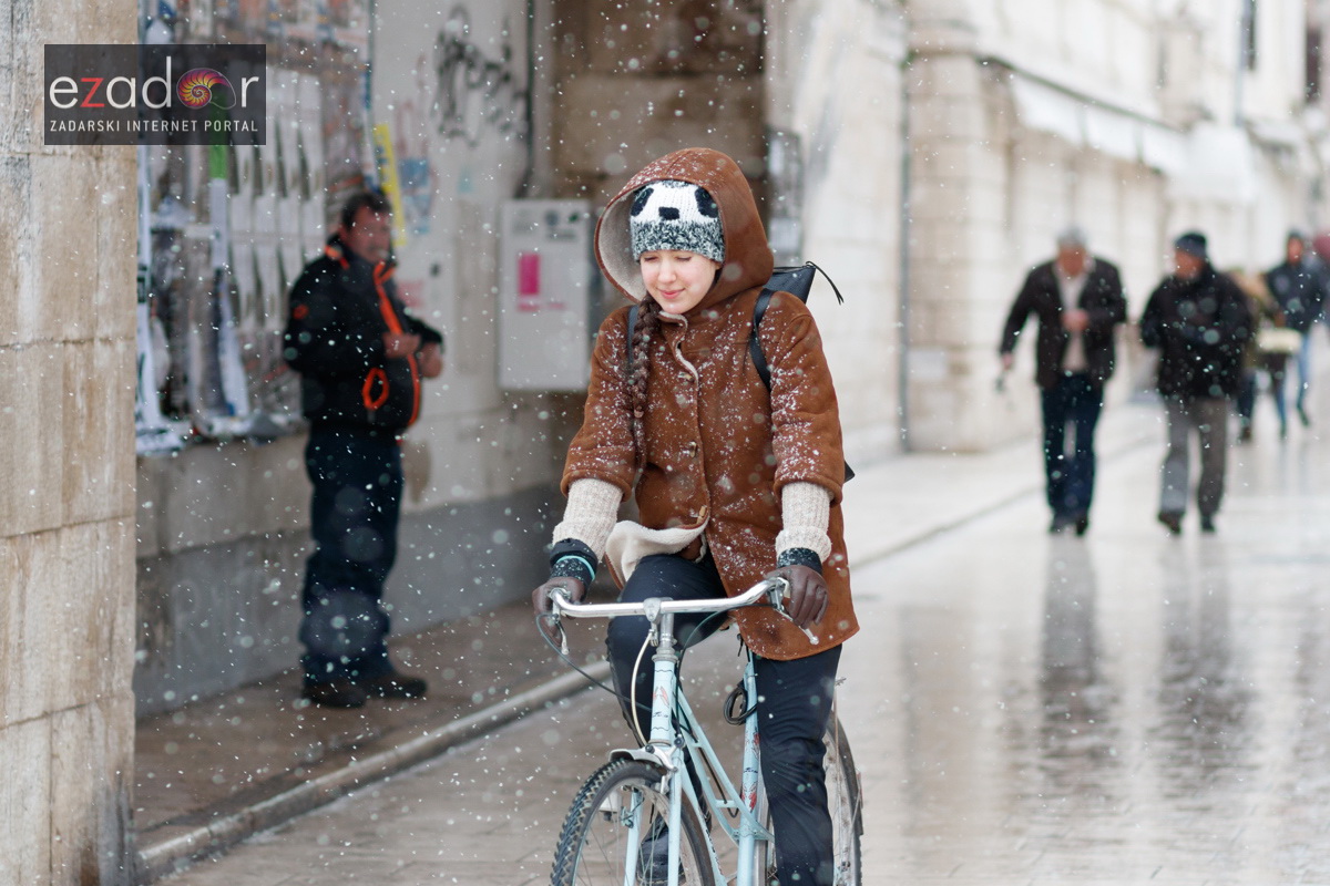Snježni đir po gradu, četvrtak 1. ožujka 2018.