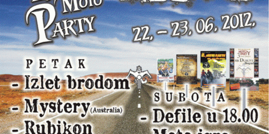 Biograd na Moru: 4. Moto Party MK “Duhovi” od 22. do 24. lipnja Biograd na Moru: 4. Moto Party MK “Duhovi” od 22. do 24. lipnja