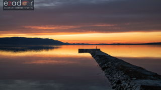 Zlatna nedjeljna zora na Vranskom jezeru
