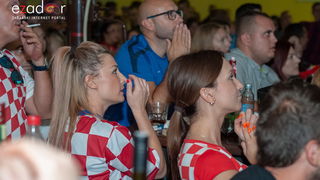 Zadar je gorio: Velika fešta nakon plasmana Vatrenih u polufinale Svjetskog prvenstva