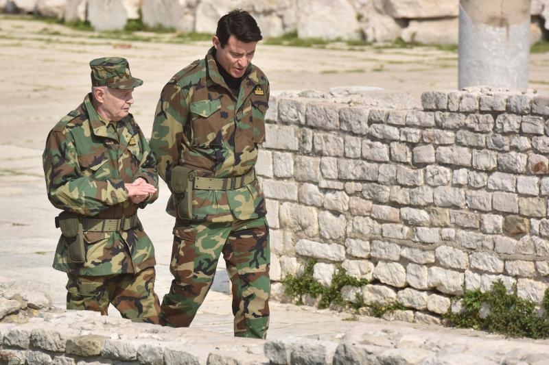 Snimanje scene iz filma “General” na zadarskom Forumu