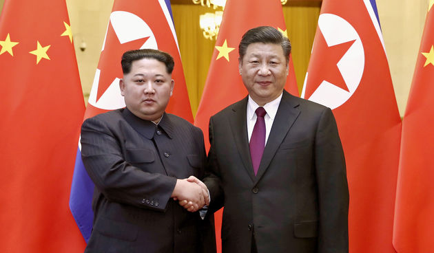 kim jong un i Xi Jinping