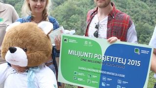 Britanski par milijunti su posjetitelji NP Plitvička jezera, Photo: Kristina Štedul Fabac/PIXSELL