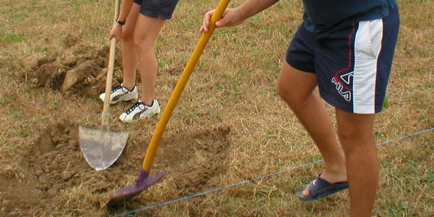 Kopanje vrta (Foto: skavt.net)