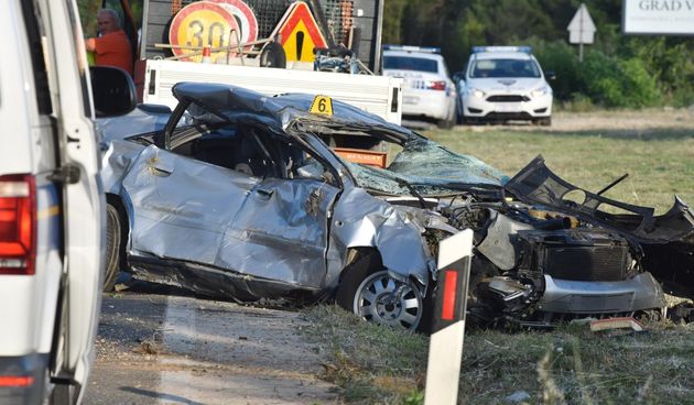Teška prometna nesreća kod Hacijende na ulazu u Vodice
