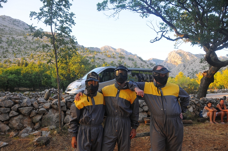 Paintball okrsaj ekipe Zadar fashion nightsa, foto: Borna Strizak Paintball okrsaj ekipe Zadar fashion nightsa, foto: Borna Strizak